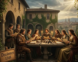 乔万尼·薄伽丘：《十日谈》